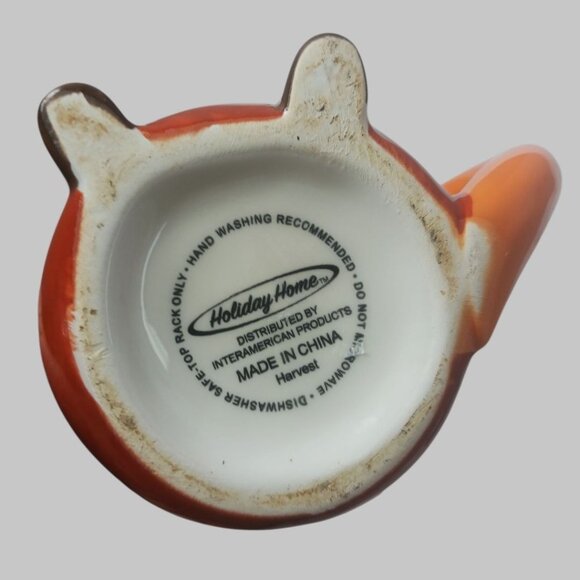 Holiday Home 3D Fox Shaped Coffee Mug 16 Oz - Picture 3 of 9